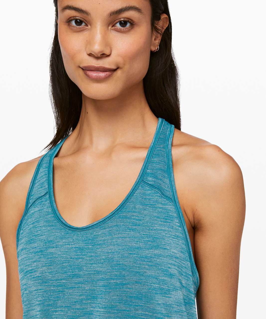 Lululemon Essential Tank - Heathered Cyprus