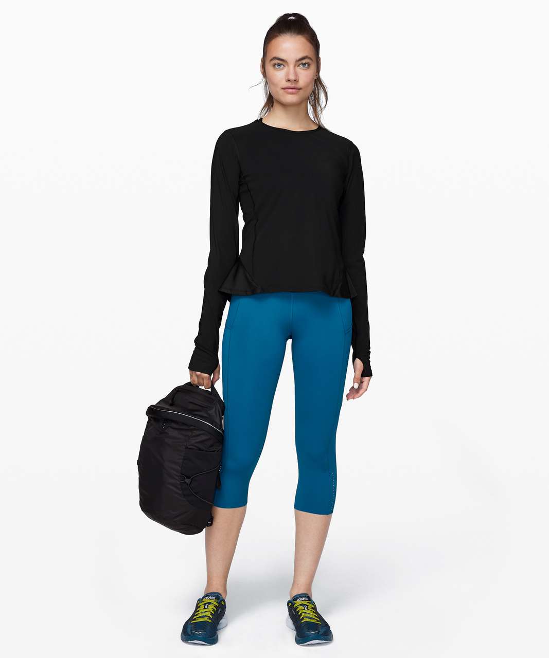 Lululemon Look Ahead Run Long Sleeve - Black