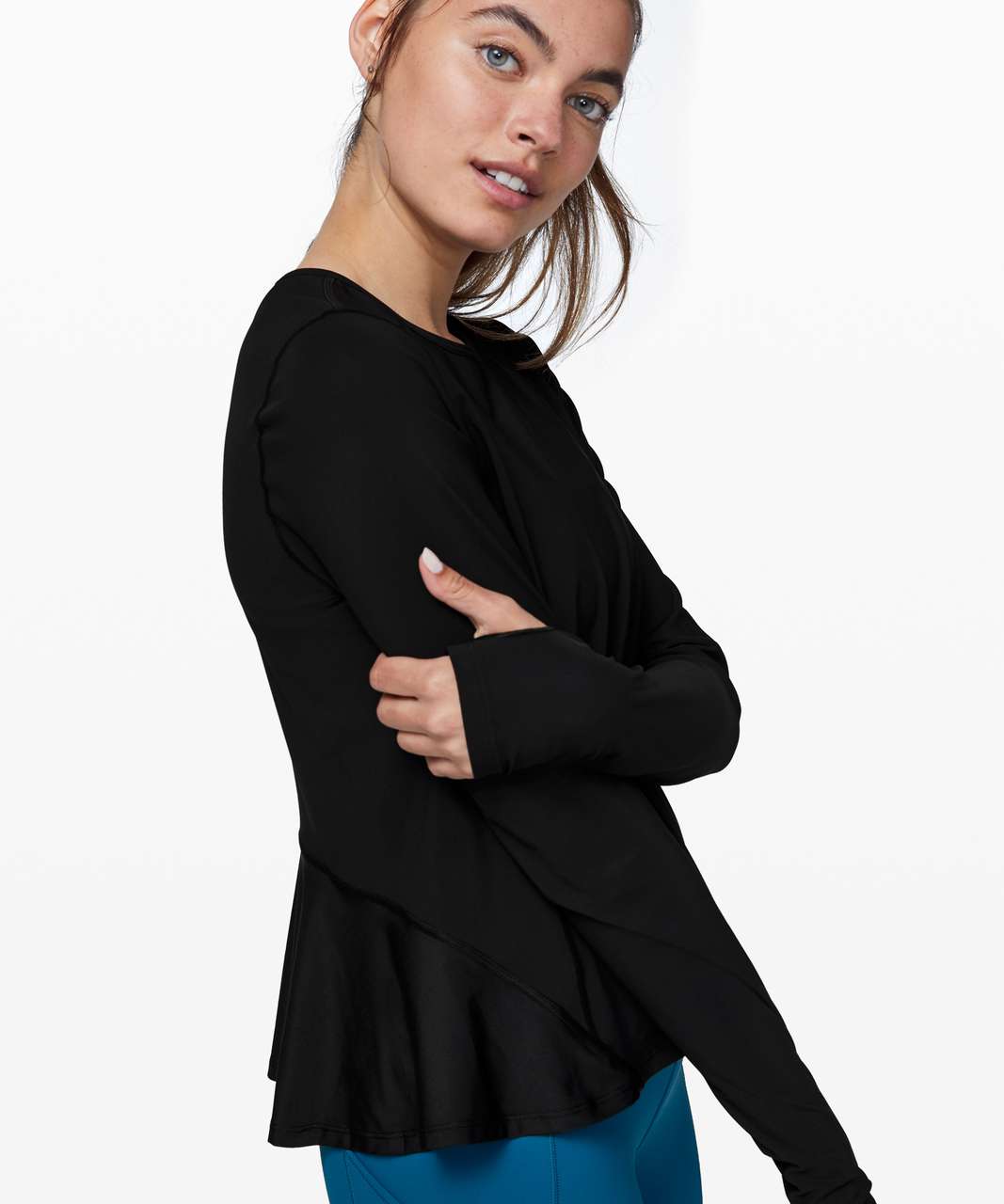 Lululemon Look Ahead Run Long Sleeve - Black