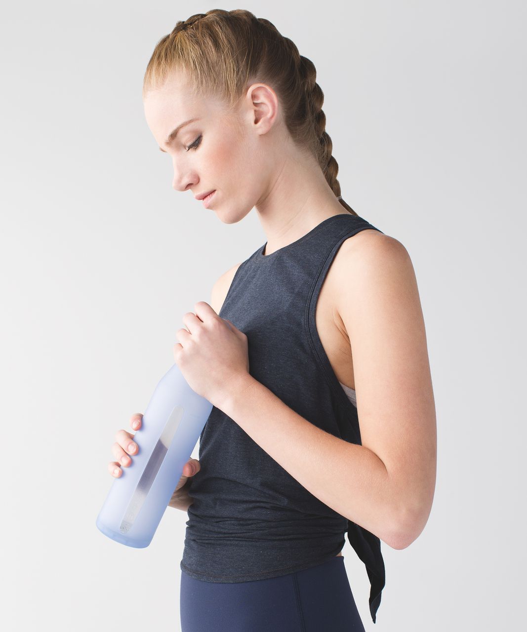 Lululemon H2Om Waterbottle - Cerulean Blue - lulu fanatics