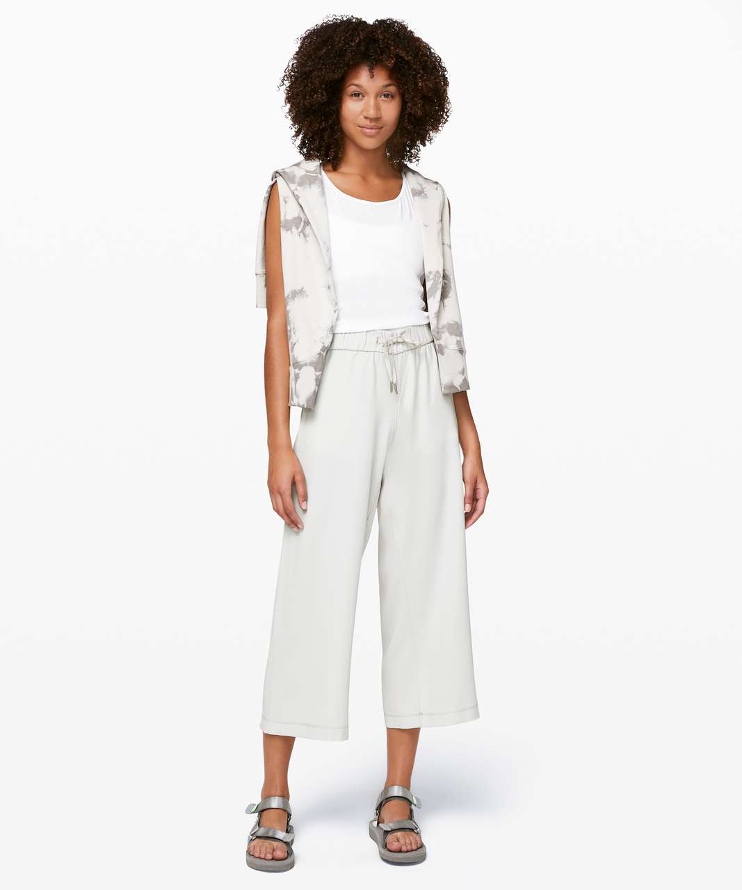 Lululemon On the Fly Wide-Leg 7/8 Pant *Woven - Silverstone - lulu