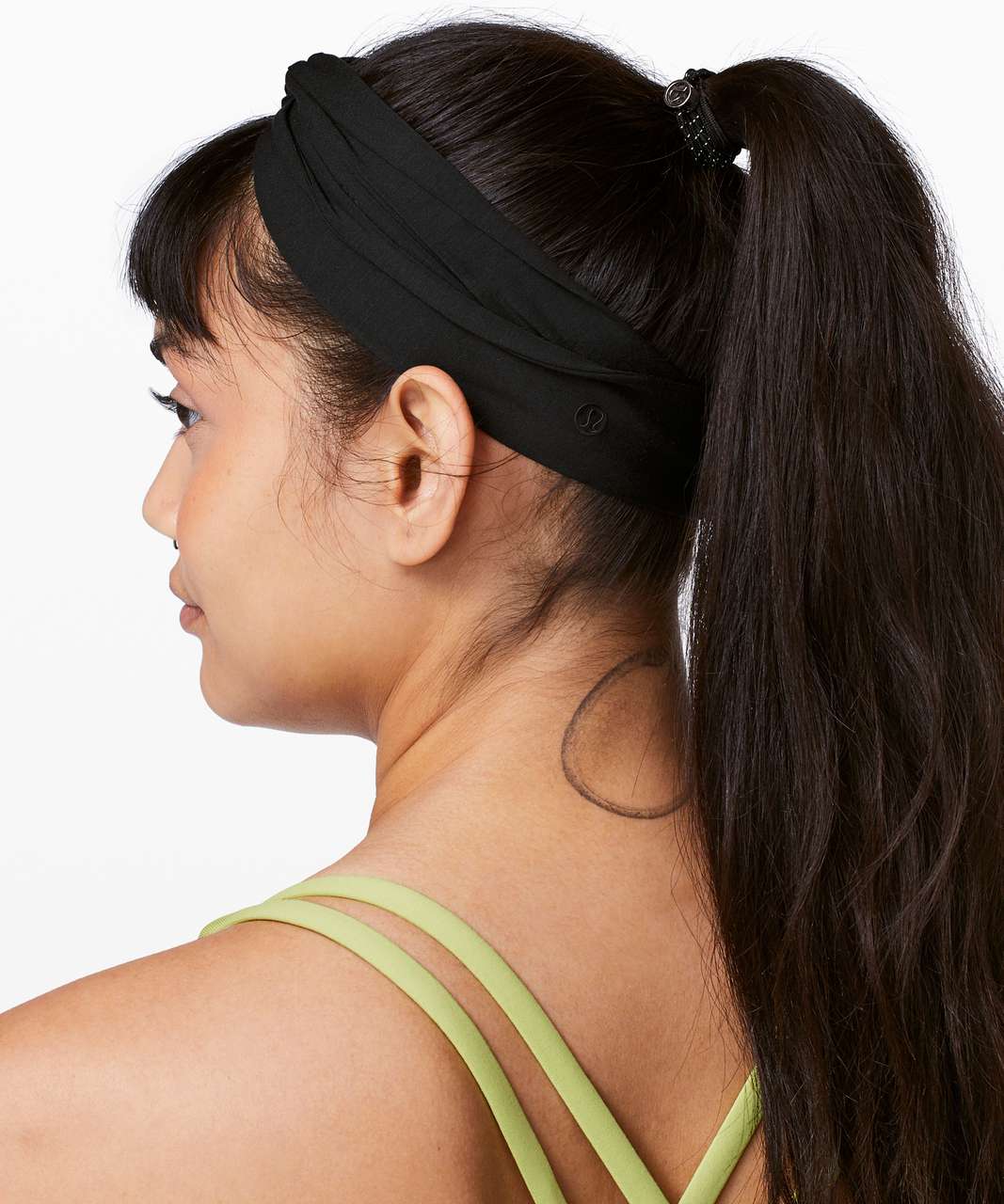 Lululemon Do The Twist Headband - Black - lulu fanatics