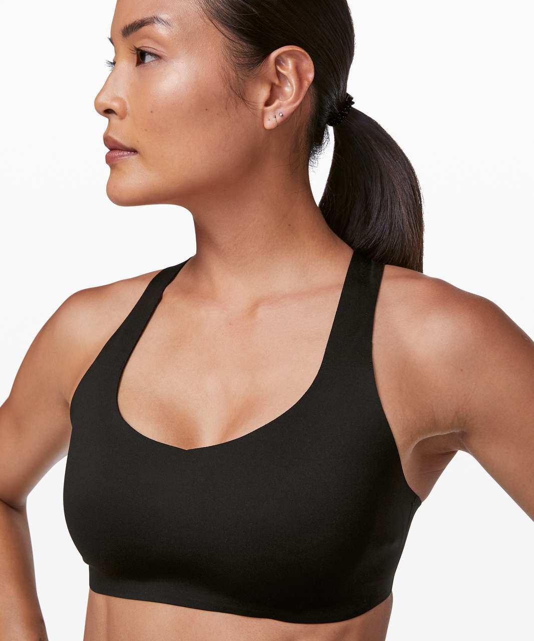 Lululemon AirSupport Bra *High Support, C-DDD Cups Black / Asphalt Grey