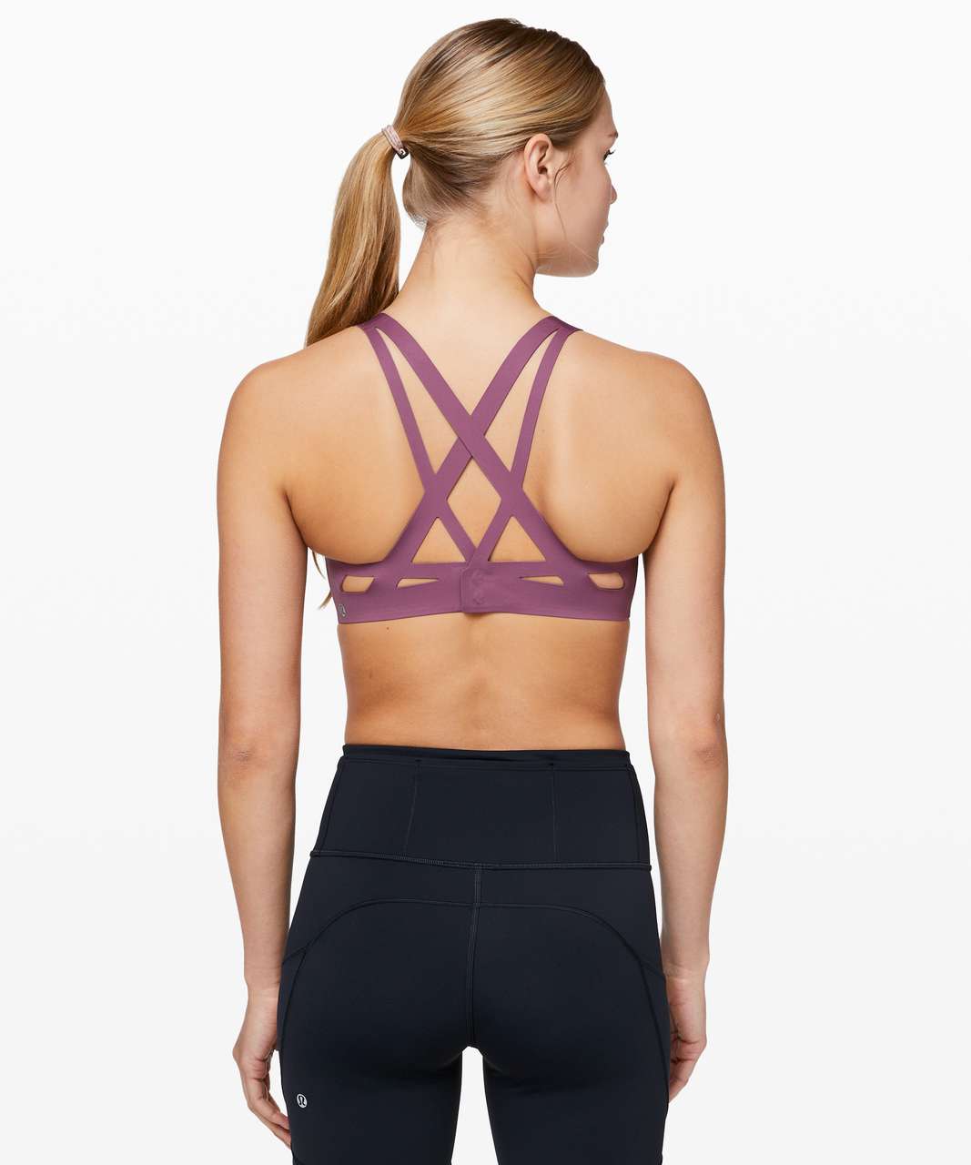 Lululemon Laser Focused Bra - Vintage Plum