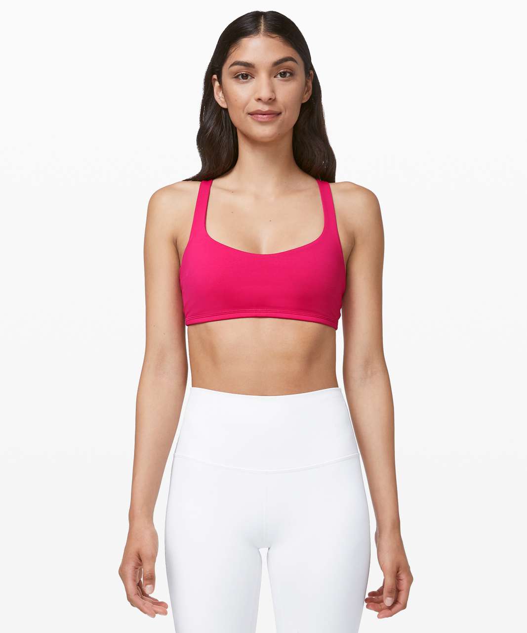 Lululemon Free To Be Bra - Calypso Pink - lulu fanatics