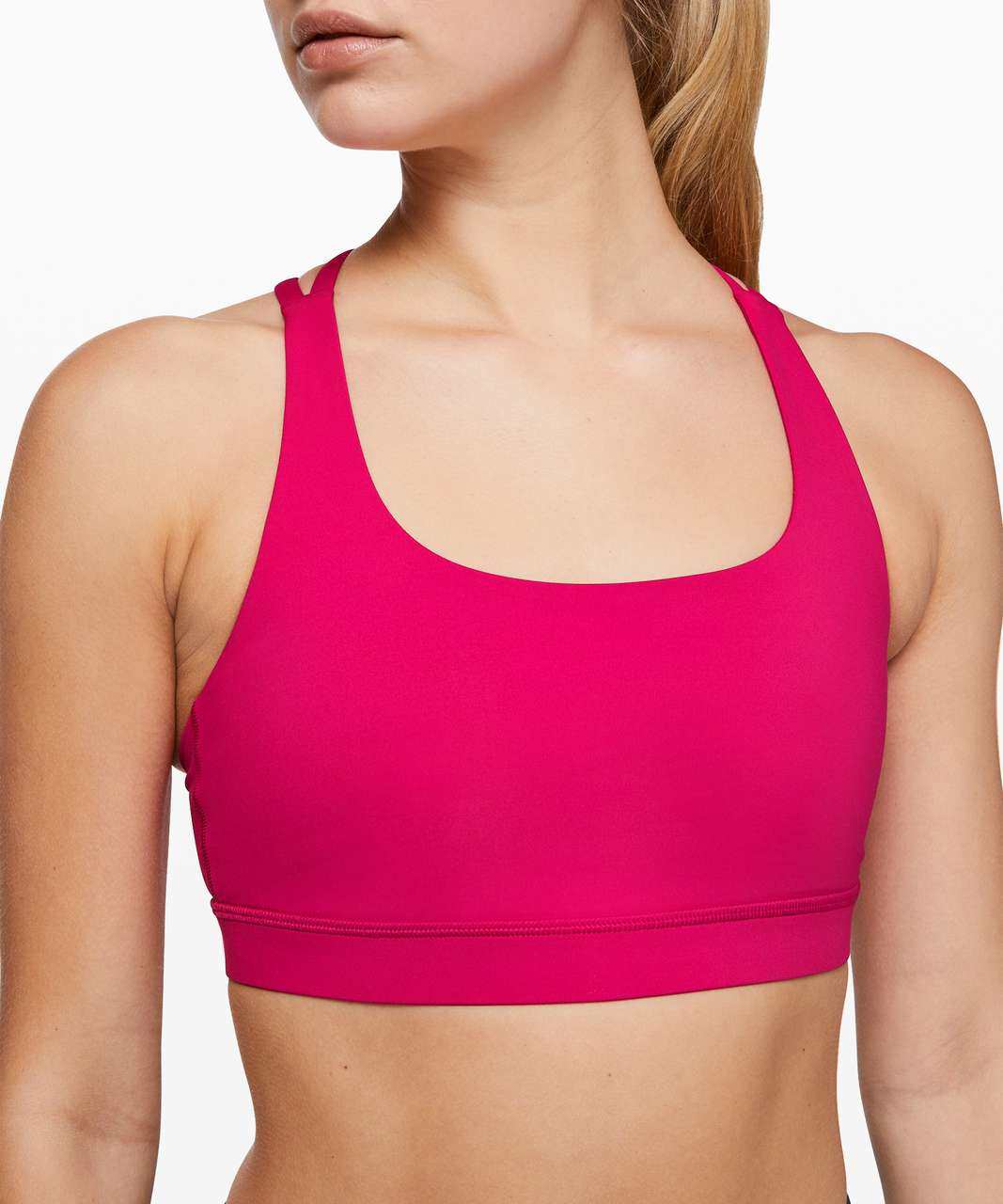 Lululemon Energy Bra - Calypso Pink - lulu fanatics