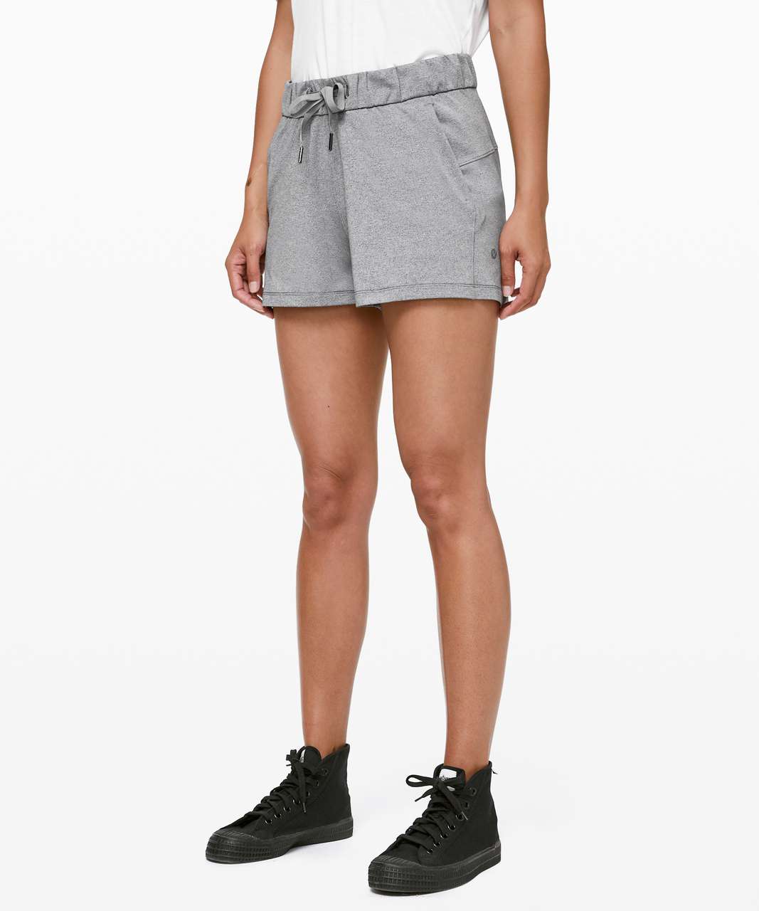 Lululemon On The Fly Short *2.5" - Heathered Slate