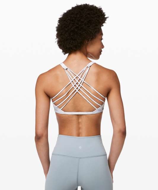 Lululemon Free To Be Bra Wild High Neck Faint Coral