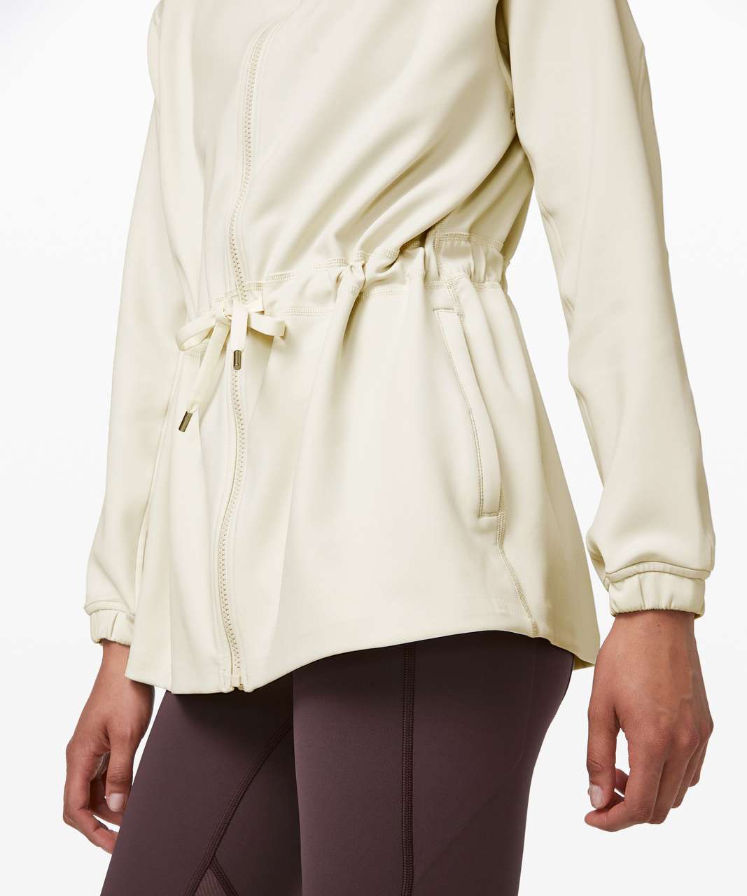 Lululemon Gotta Hustle Jacket - Light Ivory