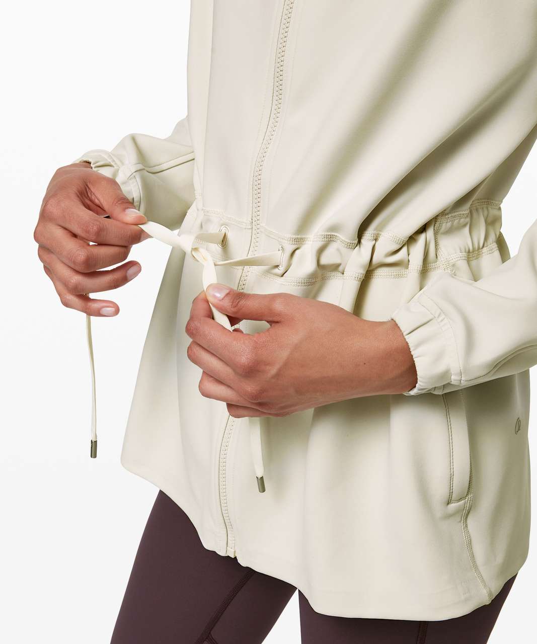 Lululemon Gotta Hustle Jacket - Light Ivory