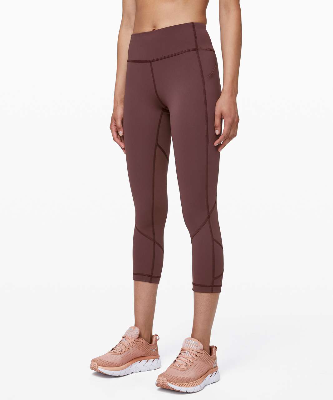 Lululemon Pace Rival Crop *22 - Dark Adobe - lulu fanatics