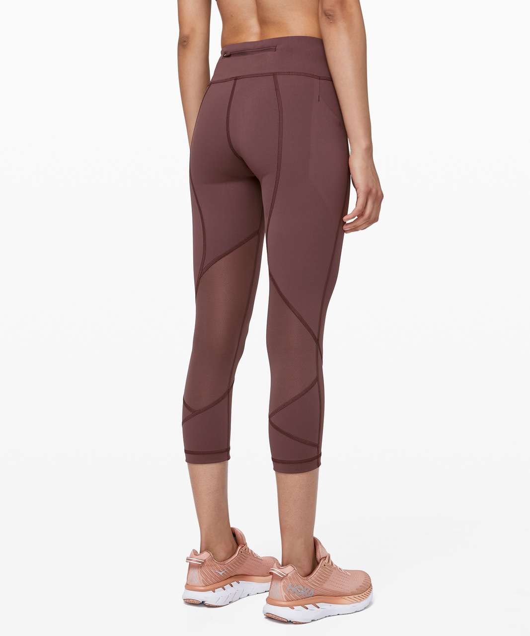 Lululemon Pace Rival Crop *22 - Cherry Cola - lulu fanatics