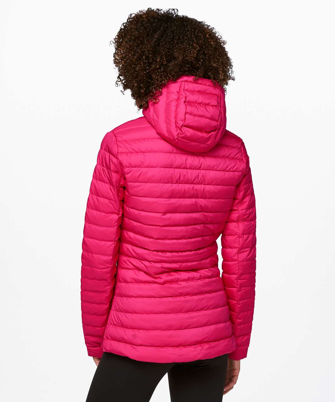 Do any of y'all own t he pack it down jacket (preferably in pink