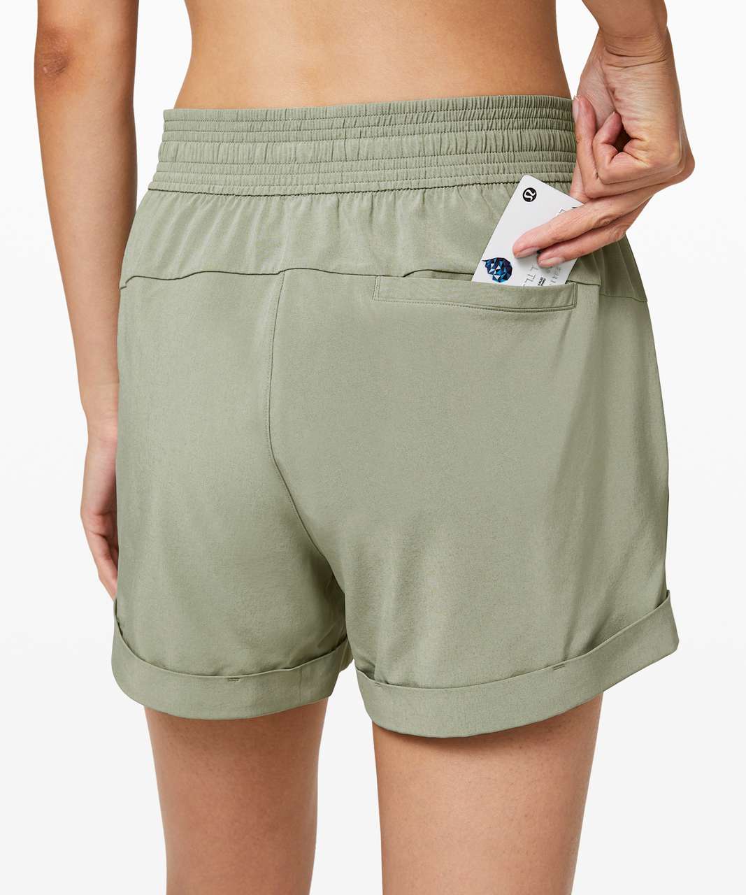 Lululemon Spring Break Away Short *4-way Stretch 3" - Sea Moss