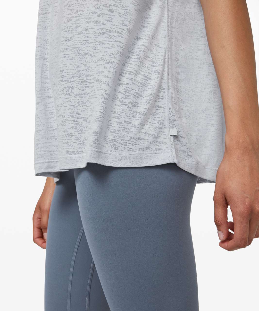 Lululemon All Yours Boyfriend Tee *Veil - Silver Fox