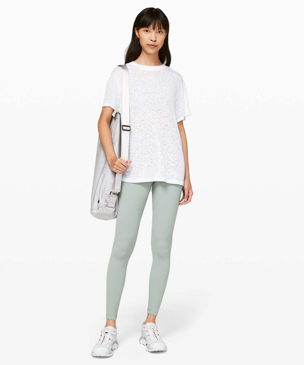 Lululemon All Yours Boyfriend Tee *Veil - White