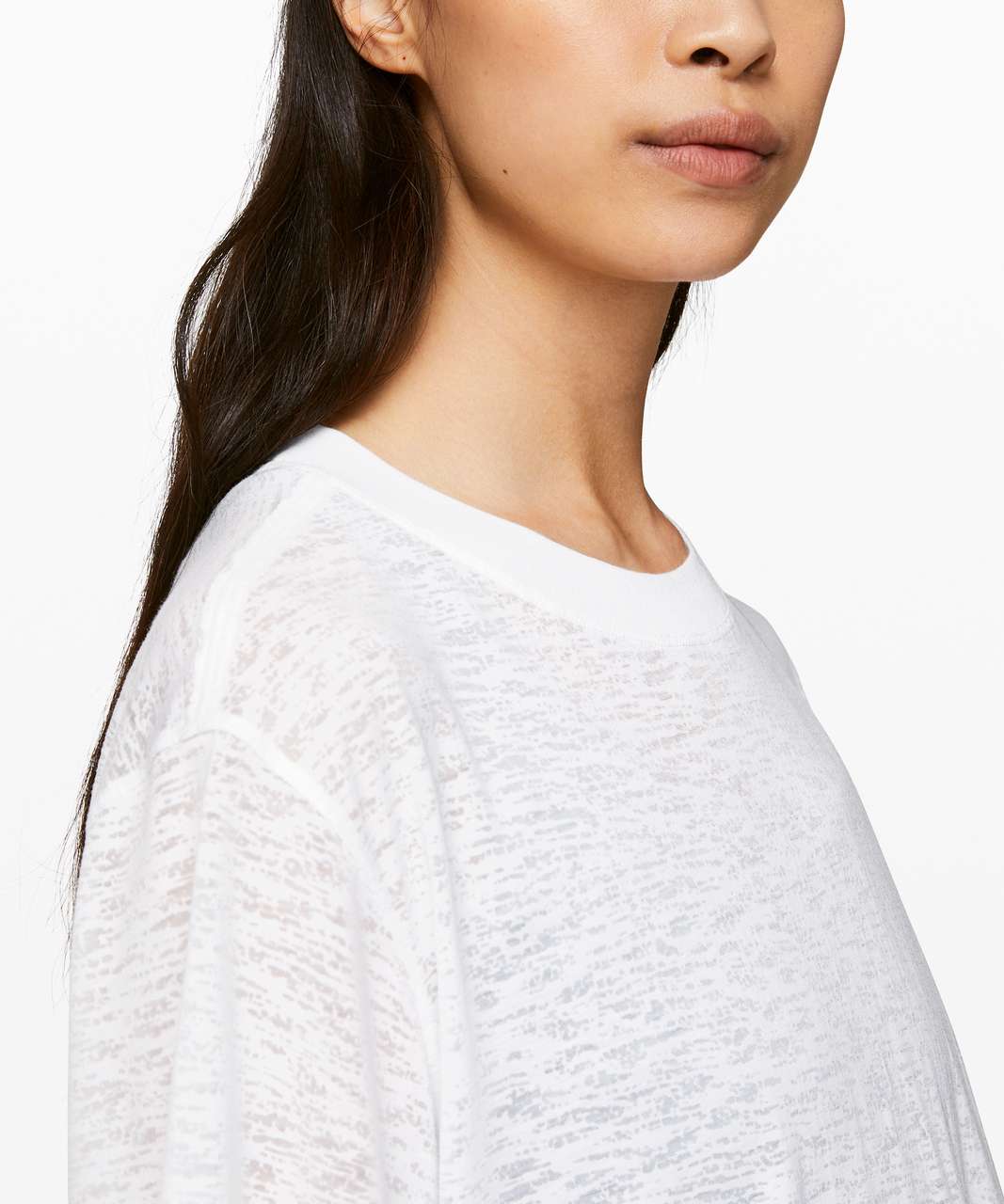 Lululemon All Yours Boyfriend Tee *Veil - White