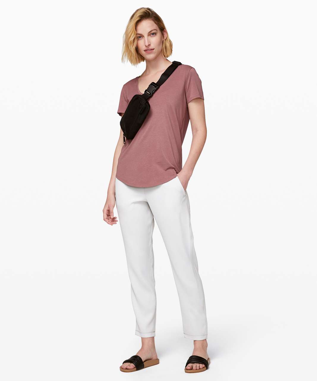 Lululemon Love Tee V - Red Dust