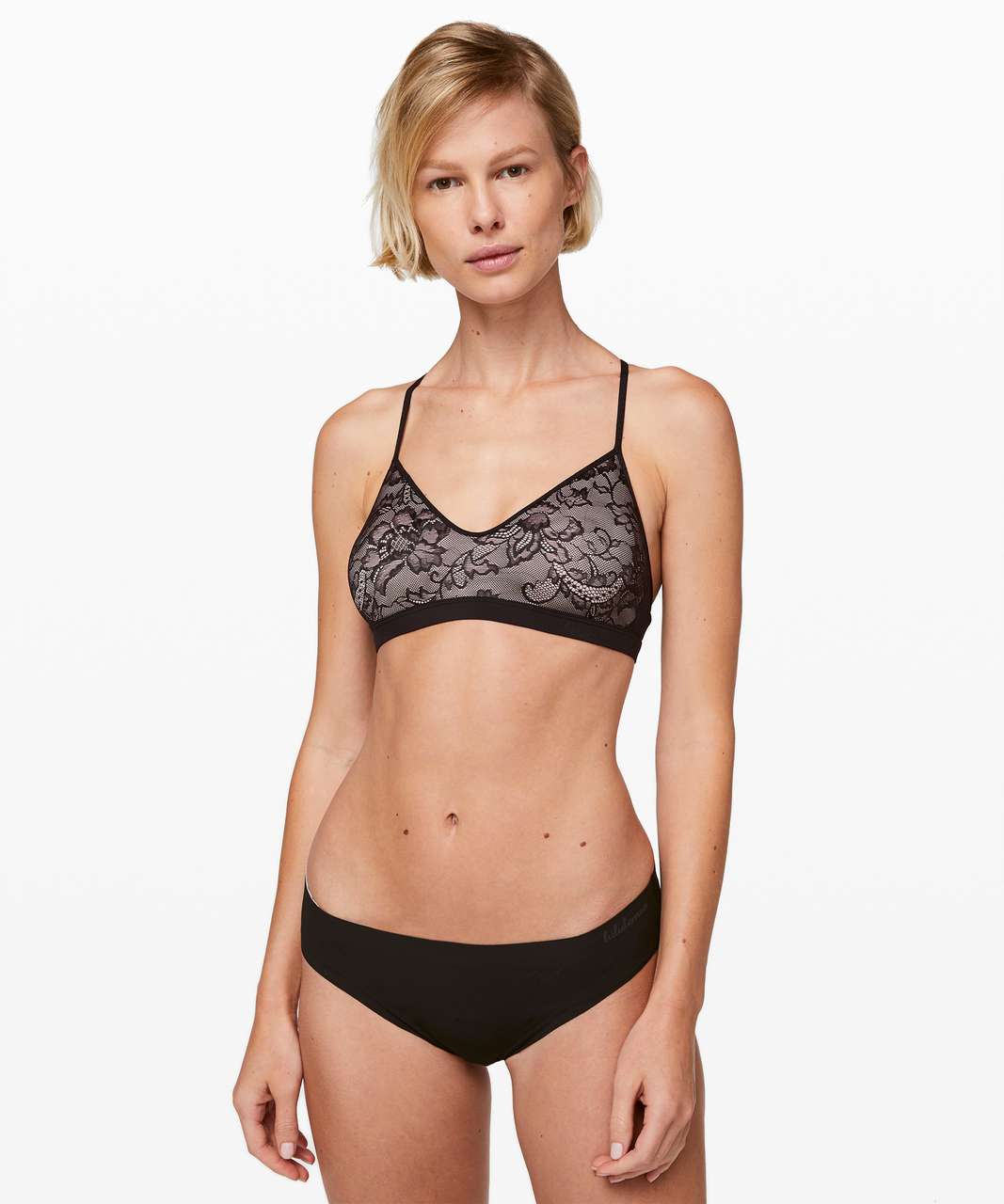 Lululemon Live In Lace Bralette - Nightcap / Polar Ice - lulu fanatics