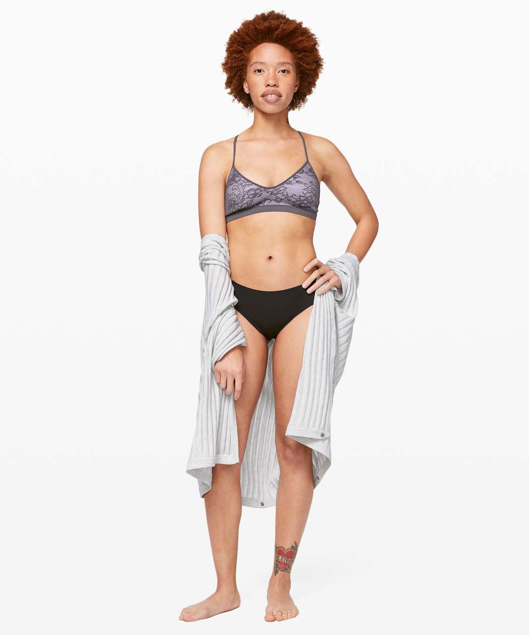 Lululemon Live In Lace Bralette - Moonwalk / Sheer Violet - lulu fanatics