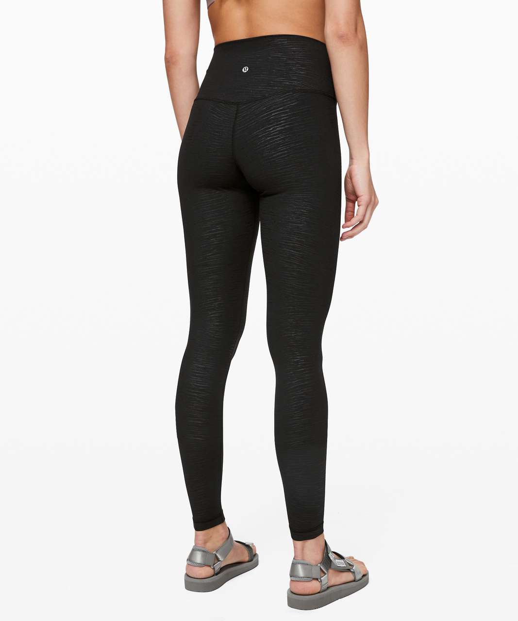 Lululemon groove - segment emboss black - what's up with this tag?! Why  don't they feel like normal nulu? : r/lululemon