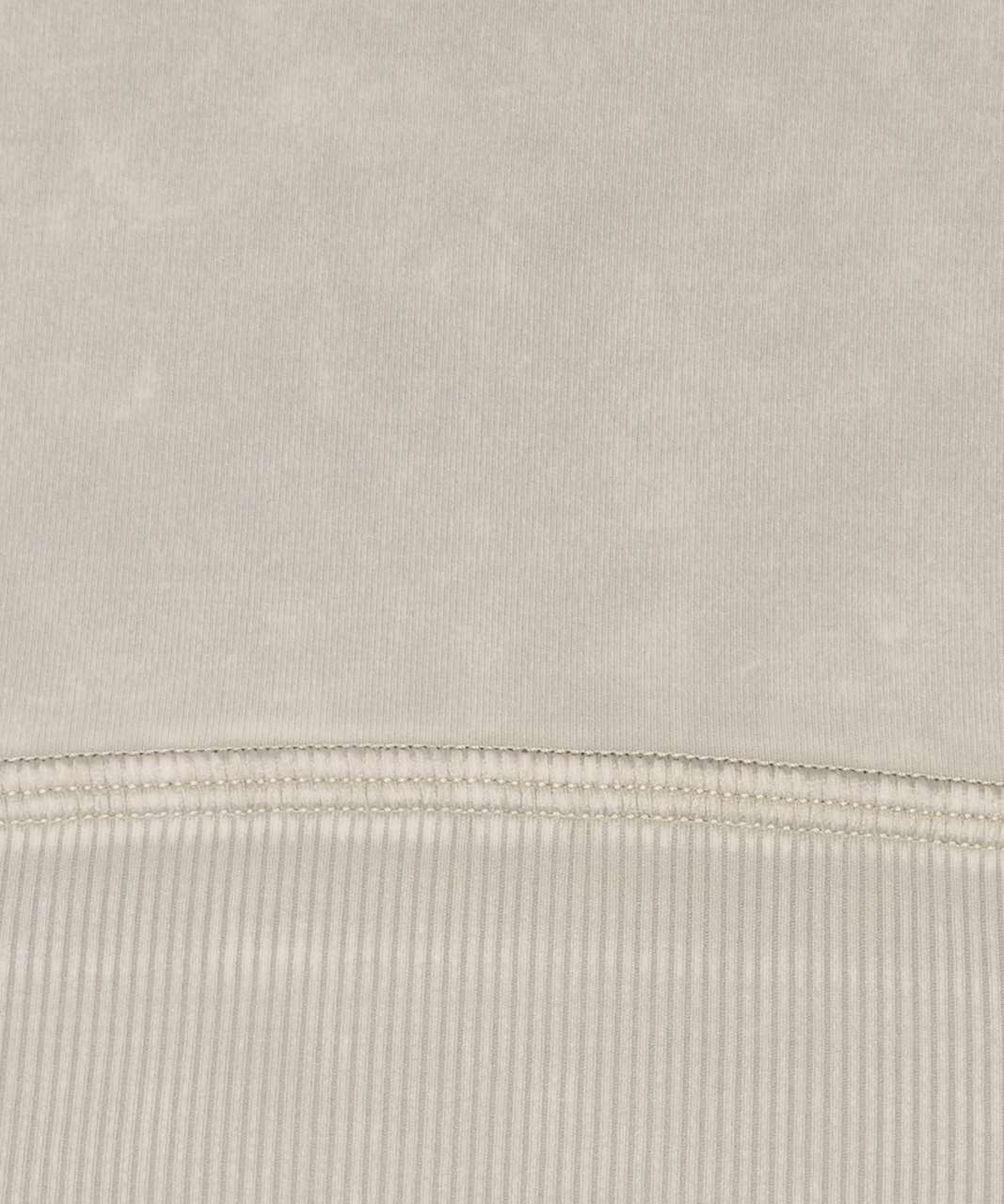 Lululemon Free To Be Bra *Long Line Rib Snow Wash - Washed French Clay