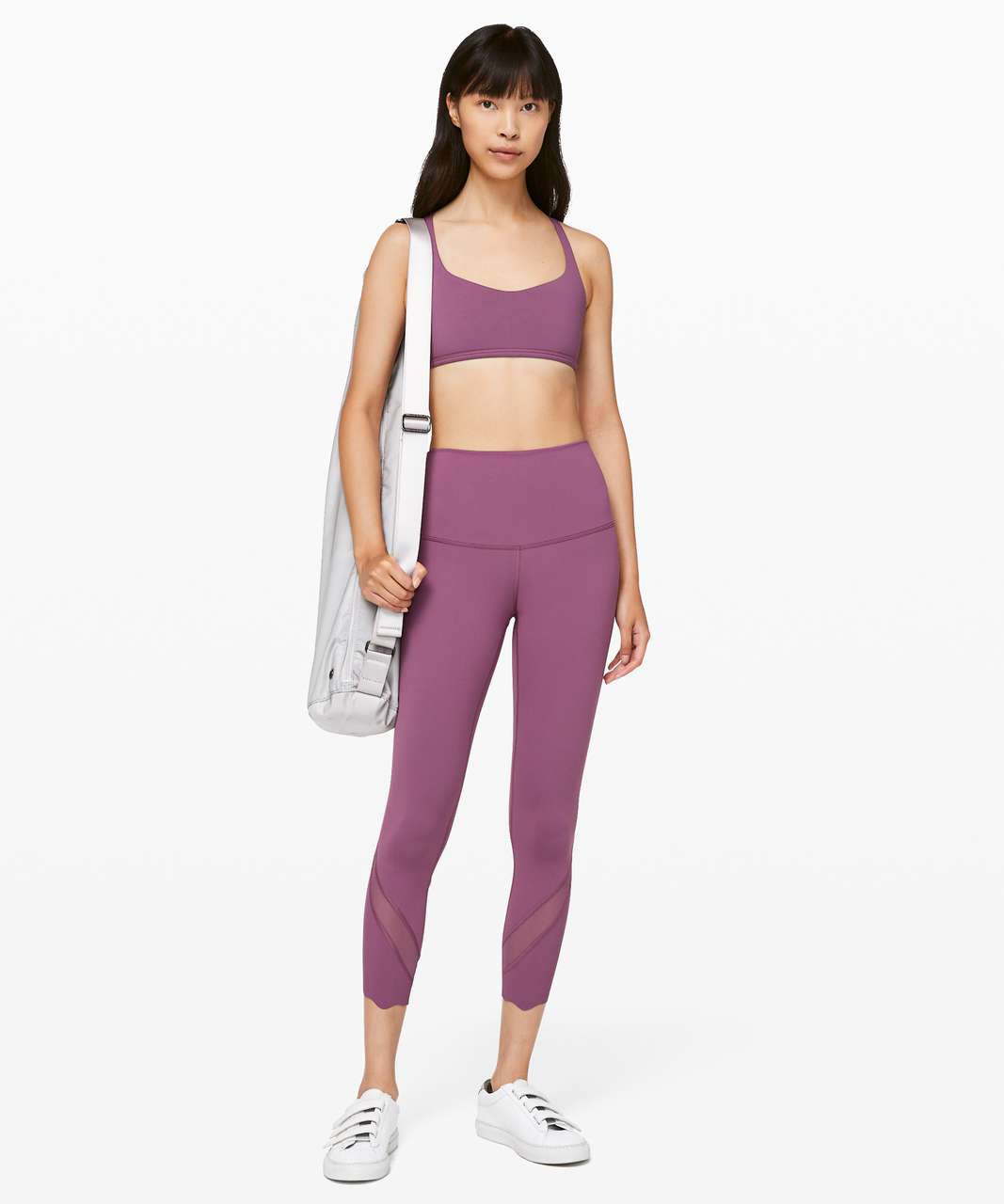 Lululemon Free To Be Bra (Wild) - Vintage Plum / Sheer Violet