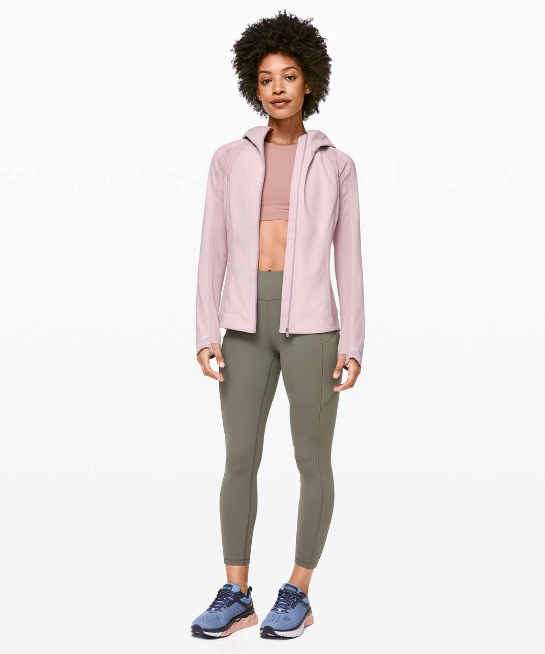 Lululemon Cross Chill Jacket - Porcelain Pink