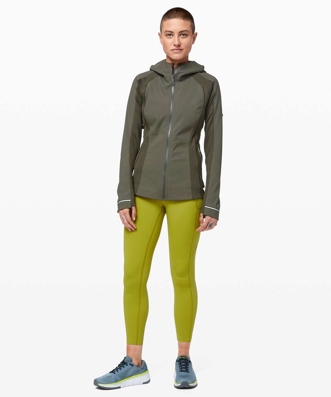 Lululemon Cross Chill Jacket - Dark Olive