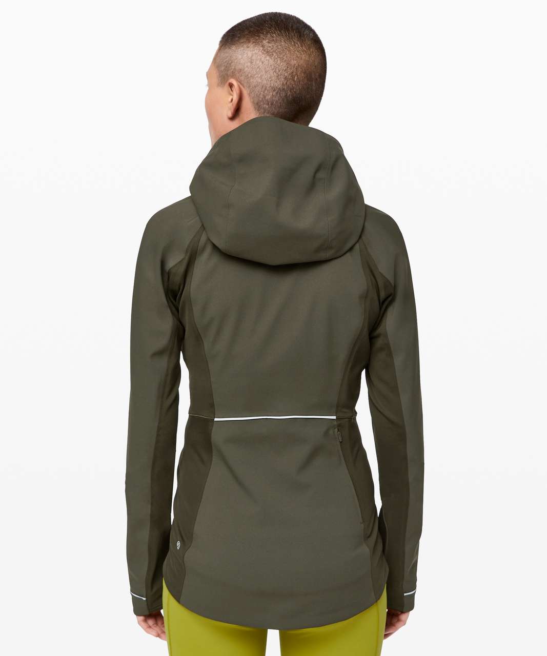 Lululemon Cross Chill Jacket In Dark Olive