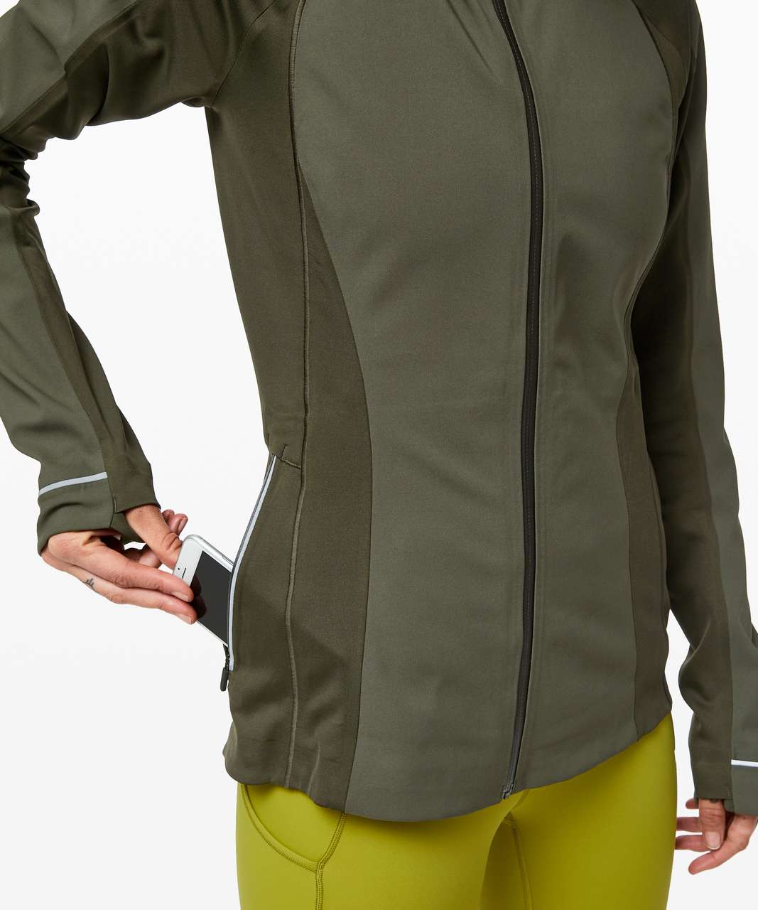 Lululemon Cross Chill Jacket - Dark Olive