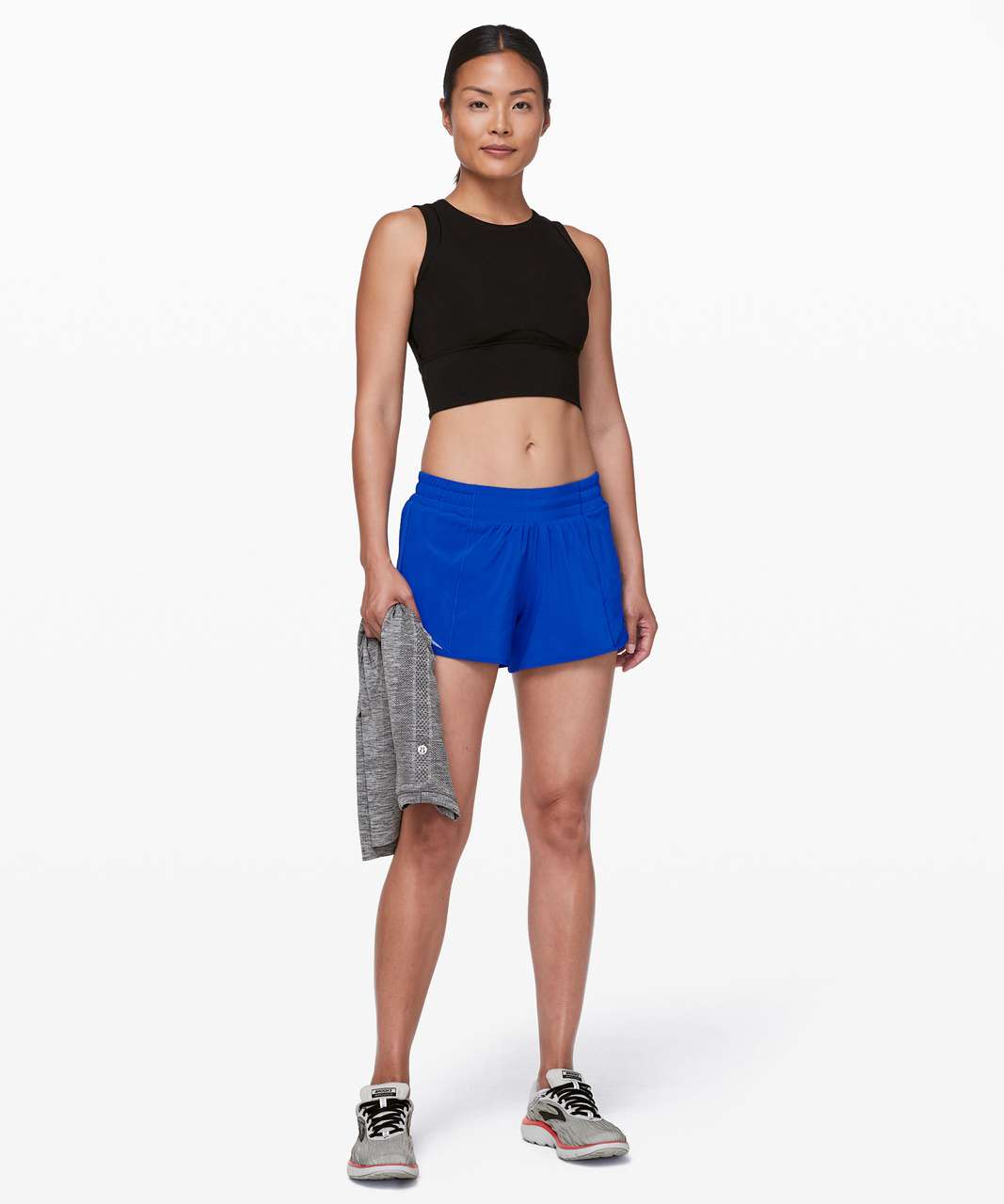 Lululemon Hotty Hot Short II *Long 4" - Jet Stream