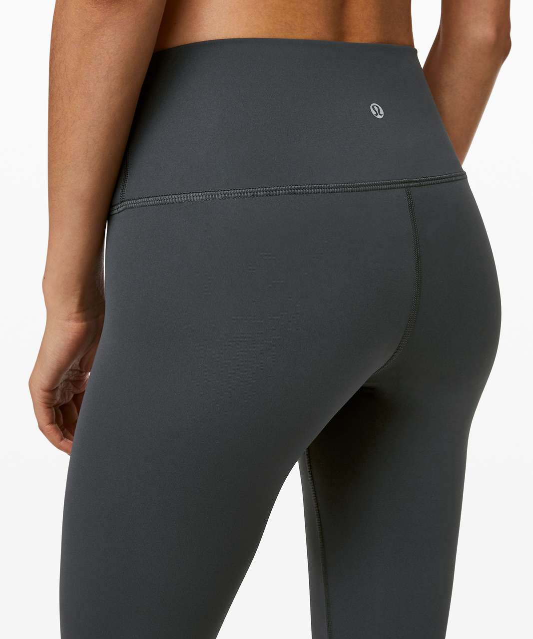 Lululemon Wunder Under Mix & Mesh Tight, Color Melanite, Size 4