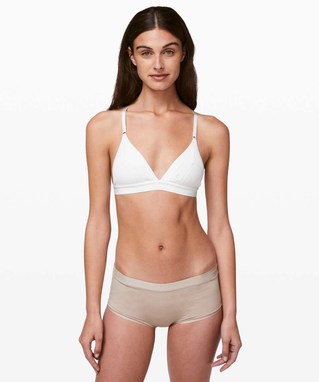 Lululemon Ever Essentials Bralette - White - lulu fanatics