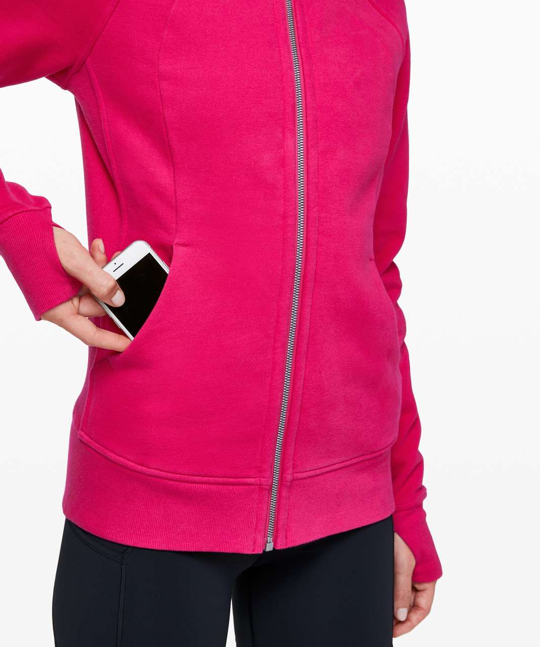 Lululemon Scuba Hoodie *Light Cotton Fleece - Calypso Pink