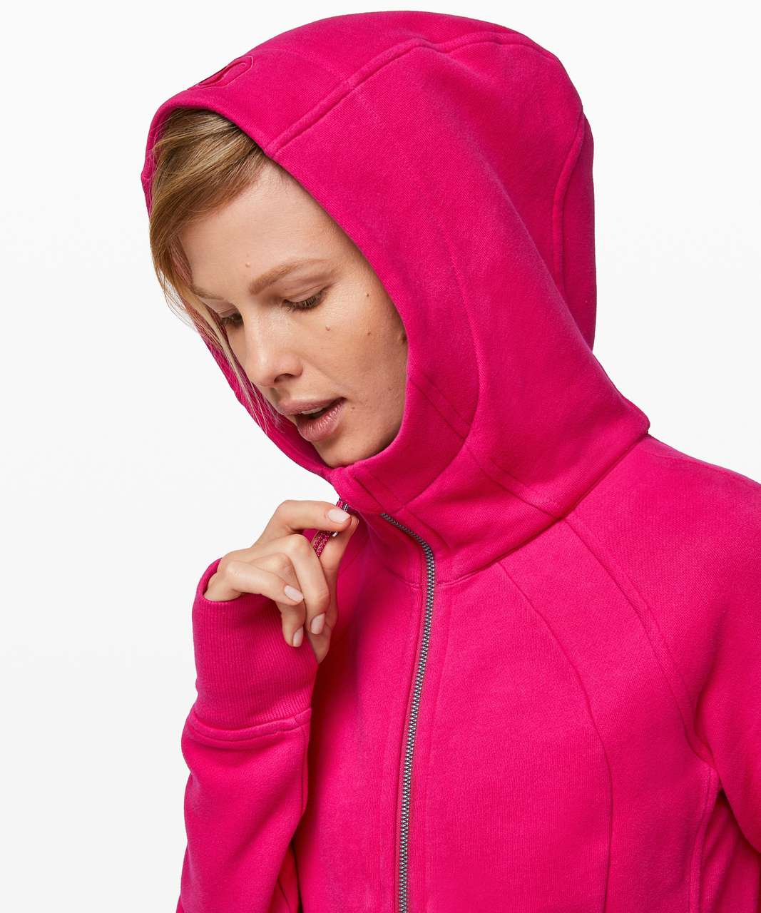 Lululemon Scuba Hoodie *Light Cotton Fleece - Calypso Pink - lulu fanatics