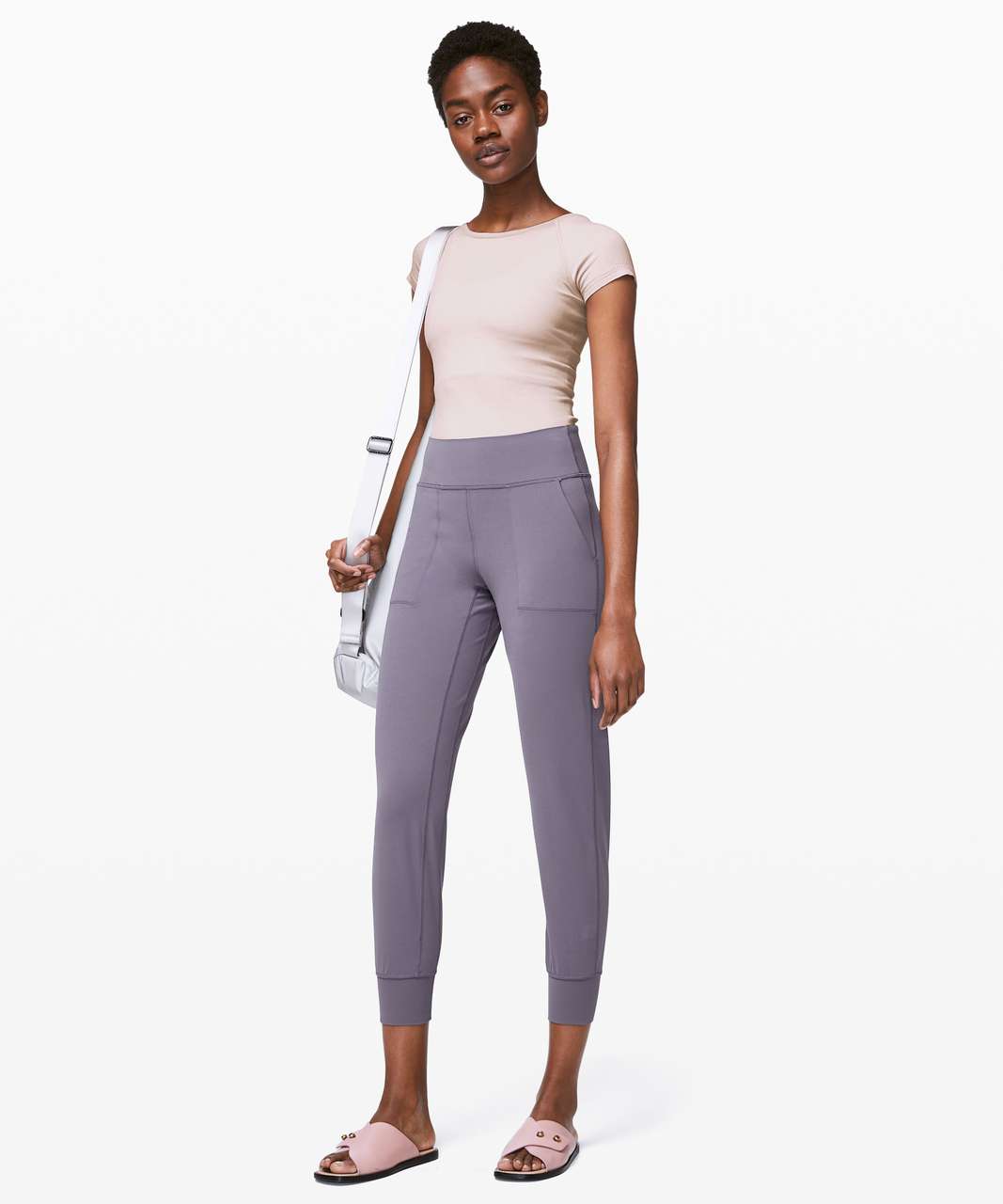 Lululemon seek the heat bodysuit lilac stone Size? 2?