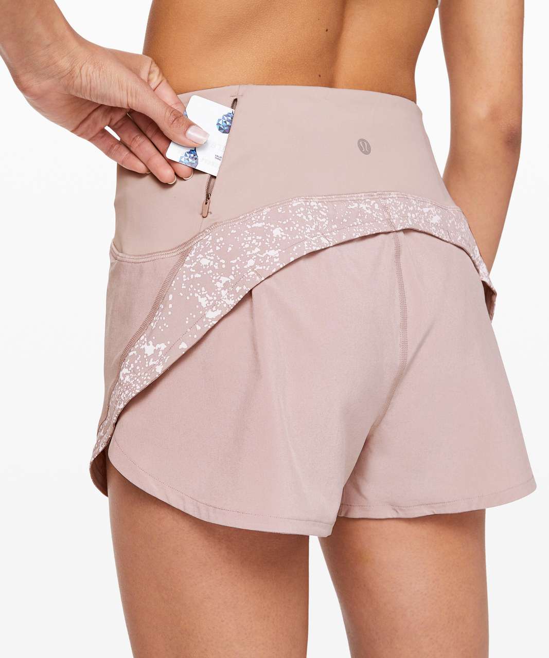 Lululemon Run The Line Short *Reflective 3 - White - lulu fanatics