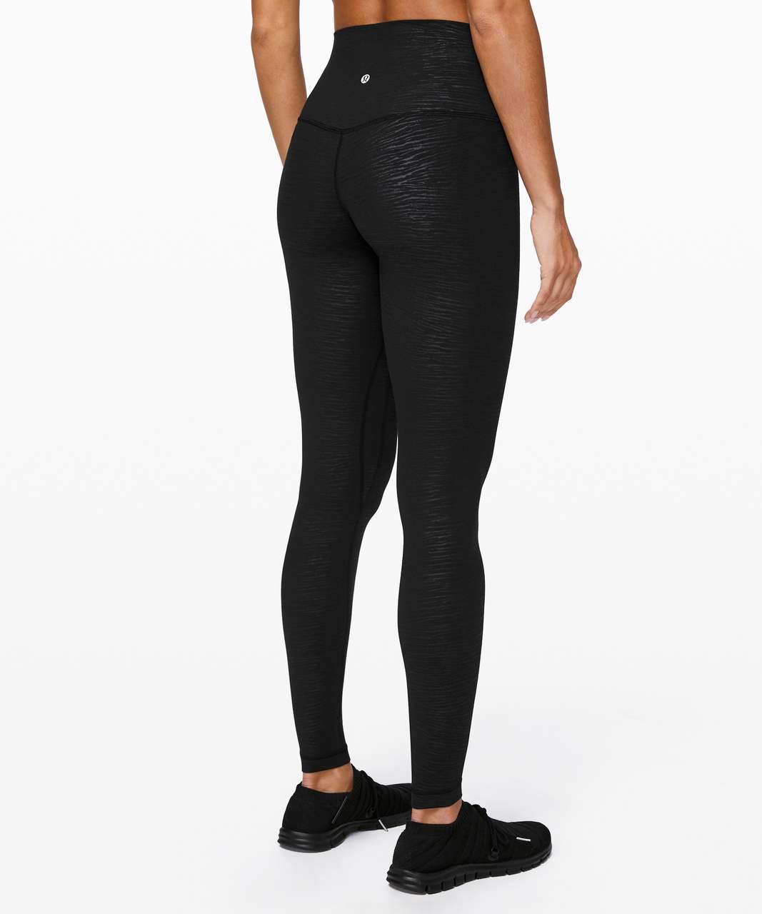 Lululemon Align Pant II 25 - Code Emboss Black - lulu fanatics