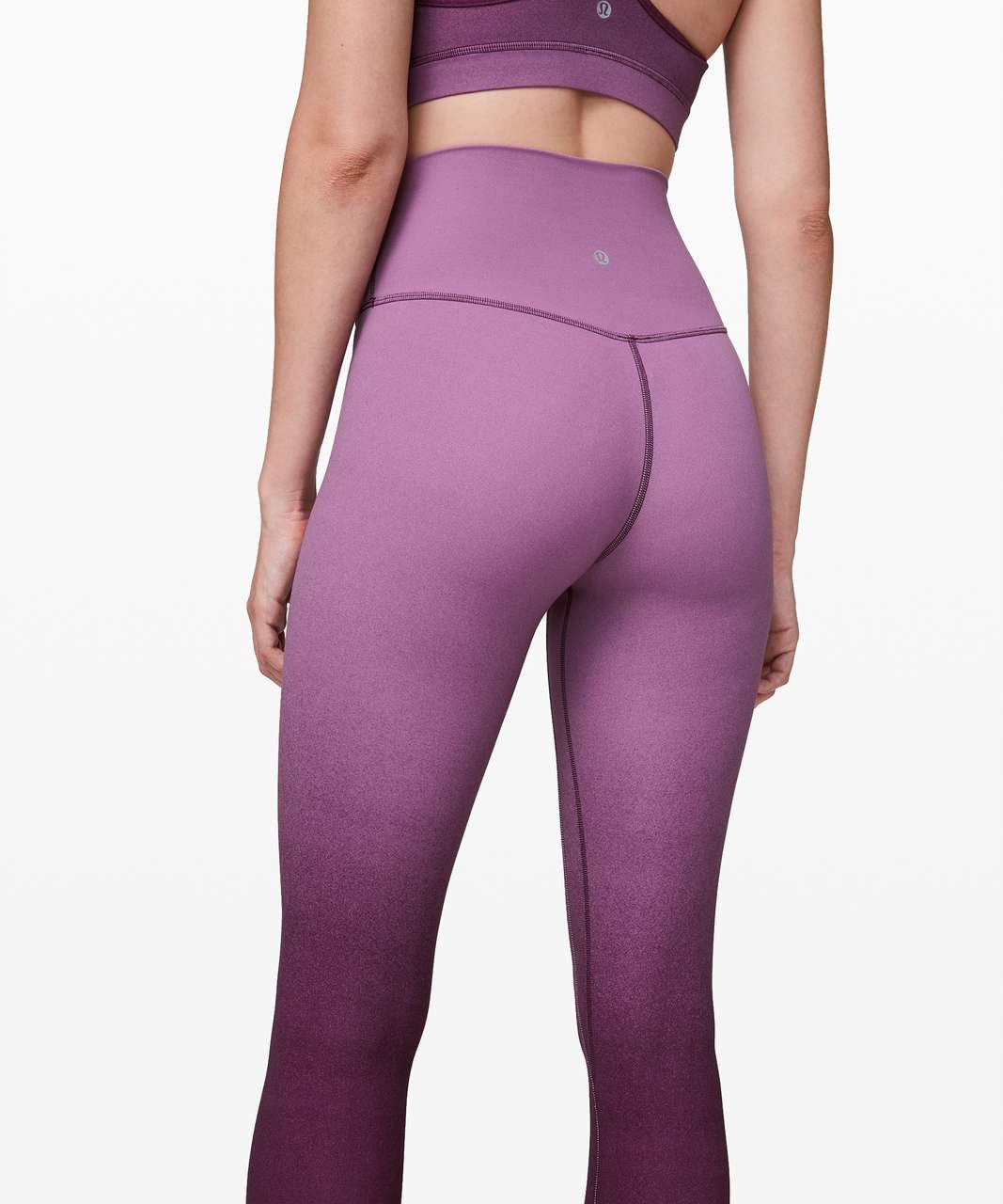 lululemon purple ombre leggings