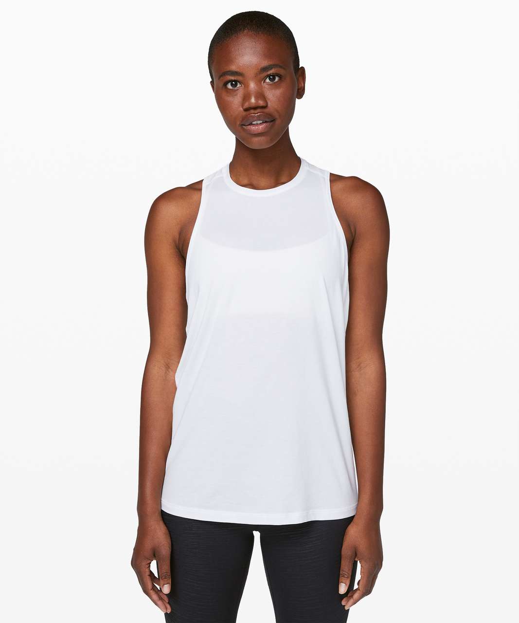 Lululemon Element Tank - White - lulu fanatics