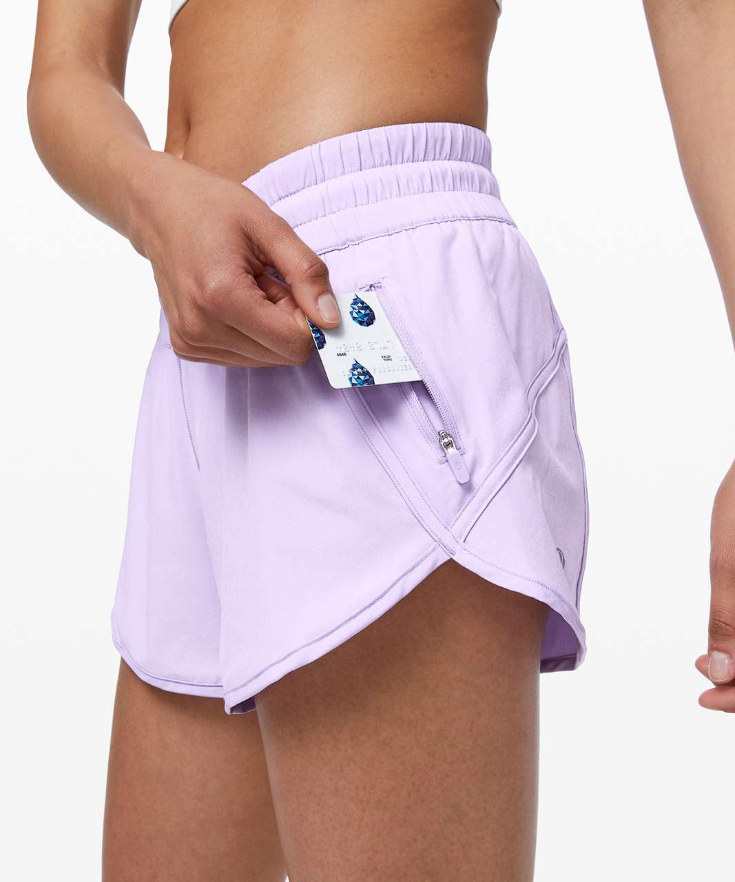 Lululemon Seawheeze purple tracker shorts size 6
