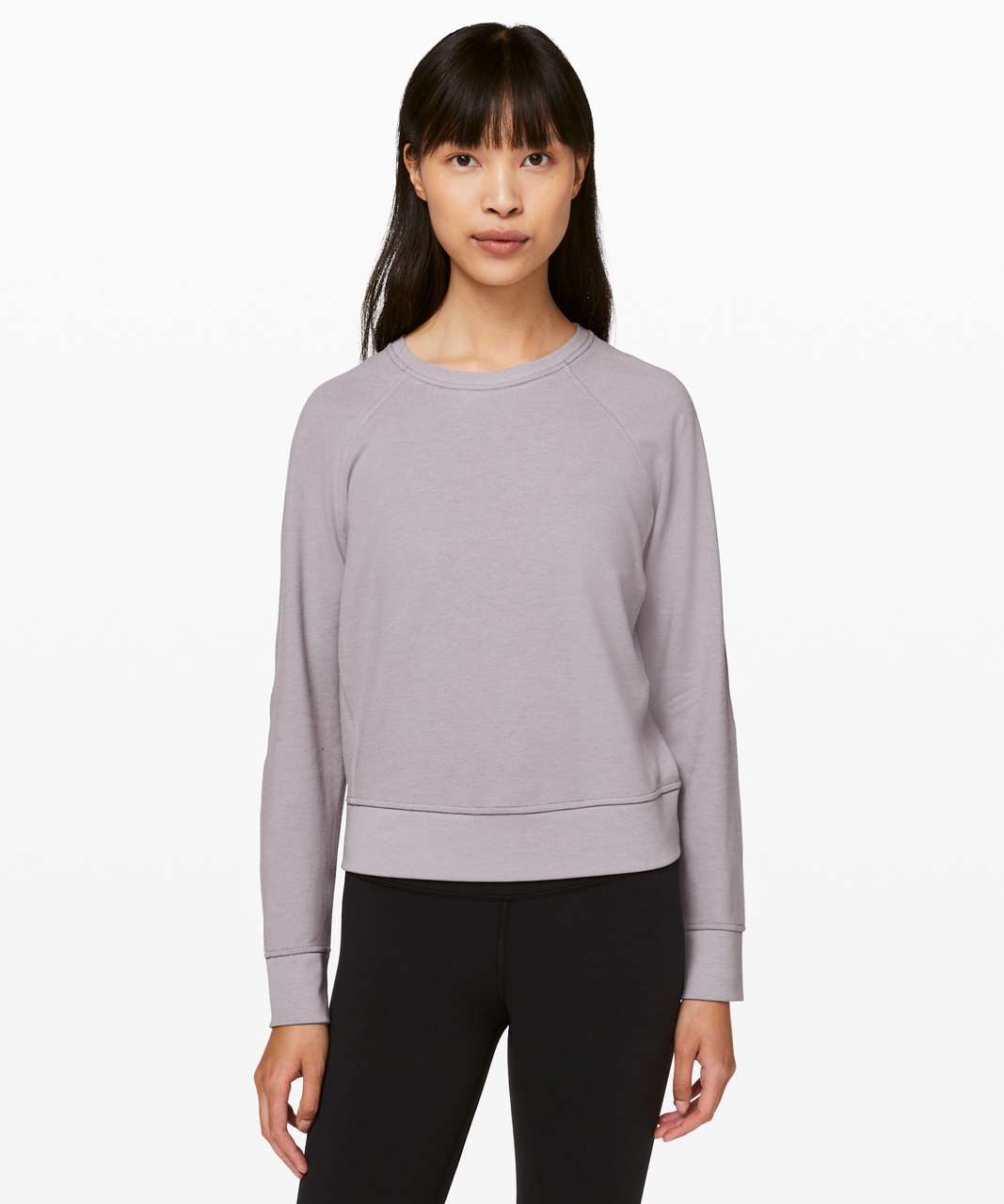 Lululemon Every Moment Crew - Lavender Grey