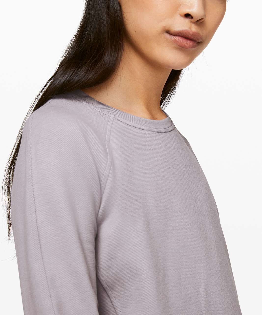 Lululemon Every Moment Crew - Lavender Grey