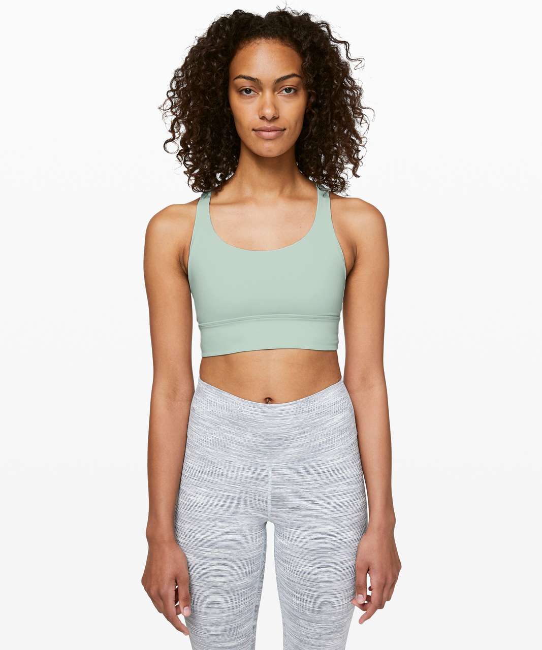 Lululemon Energy Bra *Long Line - Polar Ice