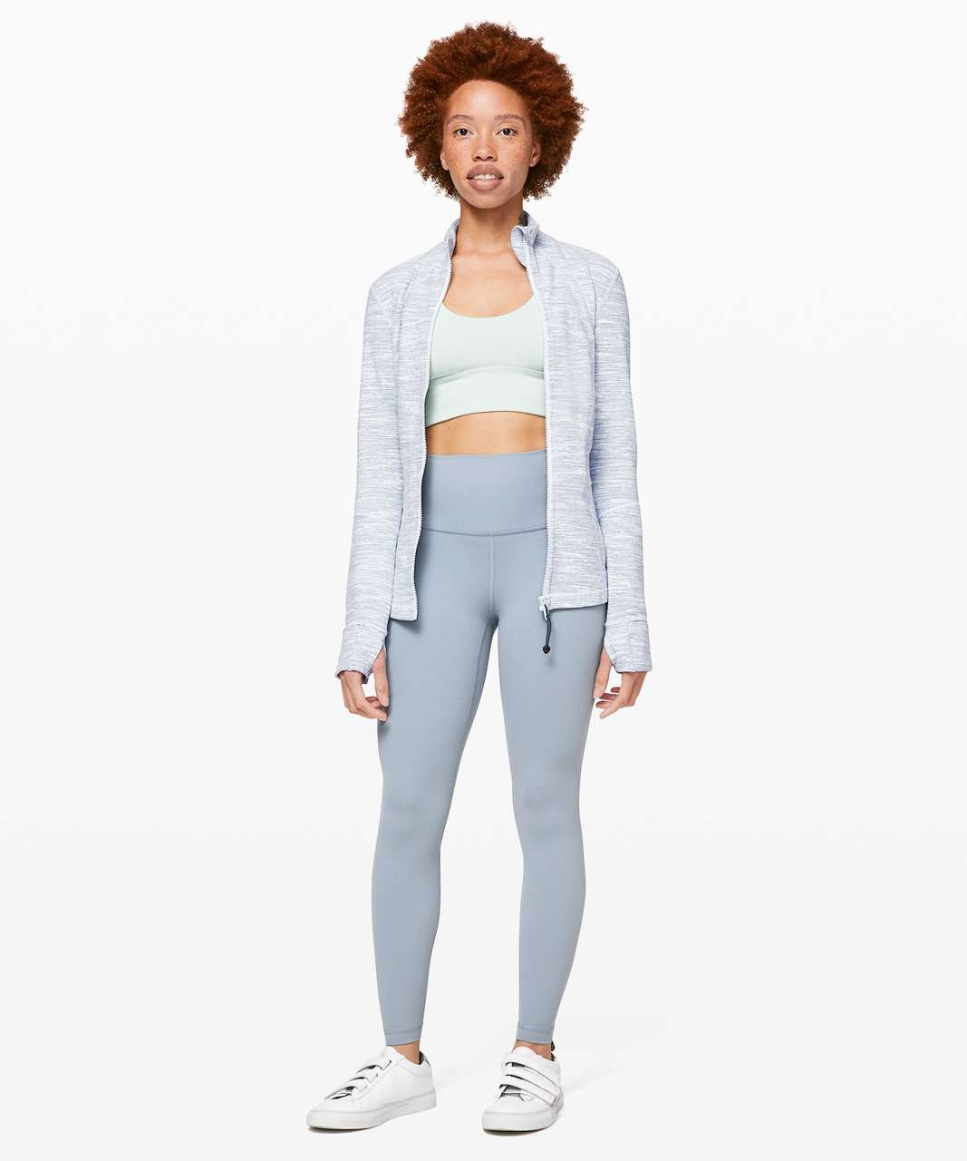 Lululemon Define Jacket - Wee Are From Space Sheer Blue Chambray