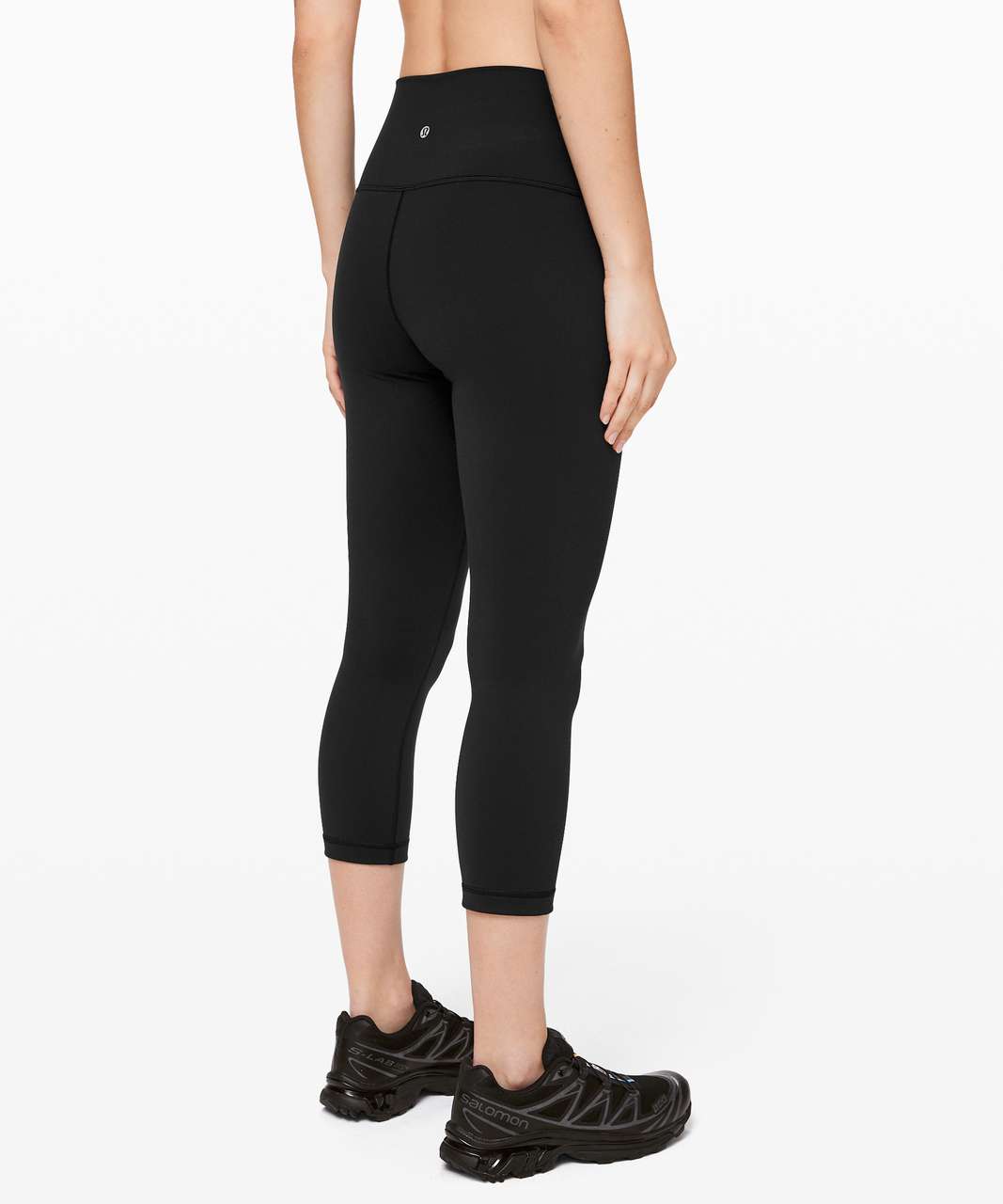 Lululemon Wunder Under Crop (High-Rise) *Full-On Luon 21 - Black - lulu  fanatics