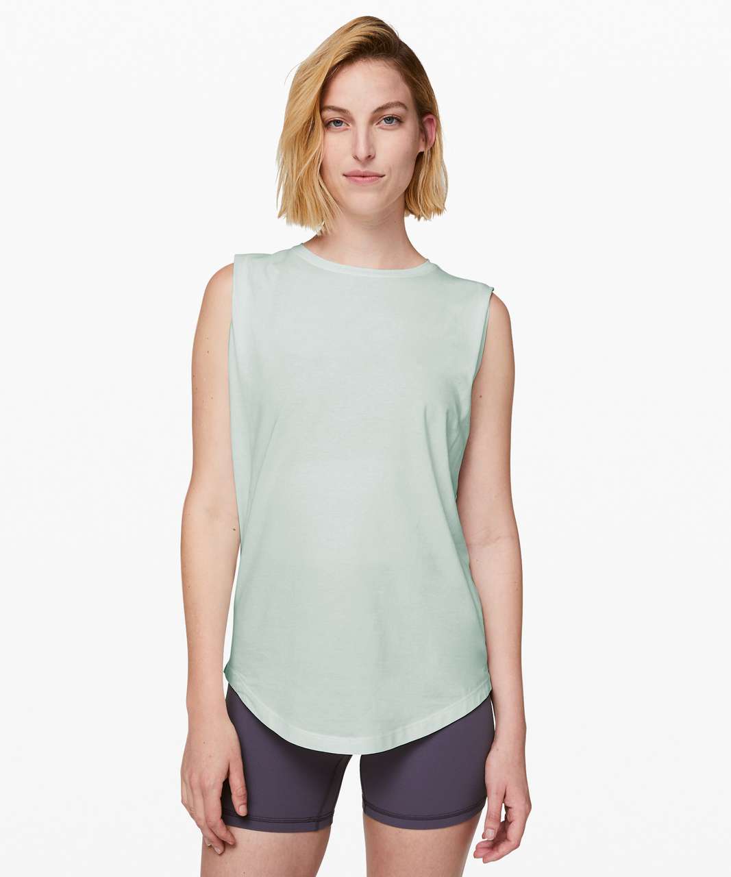 Lululemon Brunswick Muscle Tank - Willow Green - lulu fanatics