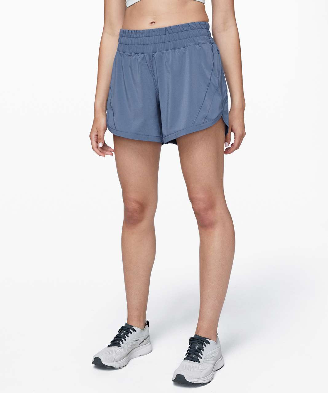 Lululemon Track That Short *5 - Oasis Blue - lulu fanatics