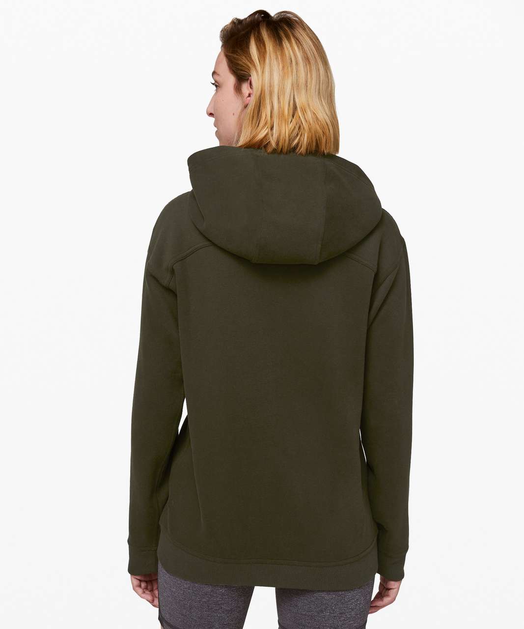 Lululemon Women All Yours Zip Up Hoodie Black Size Large L Great